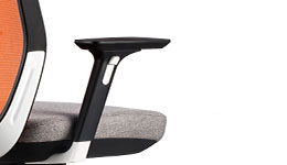 Aluminum armrests