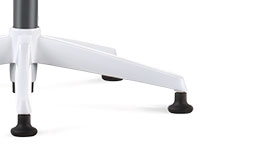 铝合金烤白固定脚